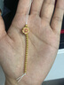 華夏福禮黃金小金珠足金999散珠小金珠子手串自由DIY轉(zhuǎn)運珠配件3MM重版 18顆金珠【金重約0.54g】 曬單實拍圖