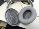 GESONGZHE【順豐發(fā)貨】適用原裝博士BOSE QC35二代耳罩QC25/15耳機(jī)套QC45海綿套保護(hù)套 QC35 蛋白皮 灰色耳套+灰色墊片 曬單實(shí)拍圖