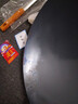 飛匣炒菜鍋鐵鍋老式炒鍋家用燃氣灶適用圓底不粘鍋無涂層加厚 單鍋有耳【開鍋發(fā)貨】 36CM 曬單實拍圖
