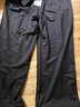 森馬（Semir）[商場(chǎng)同款]休閑褲男2025夏季新款寬松直筒褲工裝傘褲純色百搭 黑色90001 M 曬單實(shí)拍圖