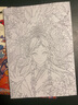 南枝依依 國(guó)潮花鳥(niǎo)少女插畫(huà)涂色集（數(shù)藝設(shè)出品） 曬單實(shí)拍圖