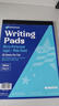 凱薩(KAISA)美式拍紙本A4+/65張帶封面豎翻本子筆記本白色橫線(xiàn)記事本3本216*298mm 曬單實(shí)拍圖