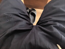 馬登工裝法式卡其色純棉運(yùn)動(dòng)短褲男帆布休閑直筒五分褲男士夏季 藏青色 L 曬單實(shí)拍圖