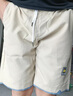 啄木鳥兩件裝冰絲短褲男夏季涼感男士寬松休閑大碼運(yùn)動(dòng)五分大褲衩中褲子 卡其色+藍(lán)色 XL 曬單實(shí)拍圖