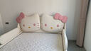 笨小龍Hellokitty 兒童床女孩夢幻公主床小島單人床小戶型兒童房凱蒂貓 單床【升級(jí)鋼木排骨架】 1.2*1.9米 曬單實(shí)拍圖