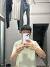 adidas經(jīng)典簡(jiǎn)約純棉運(yùn)動(dòng)上衣短袖T恤男女夏季阿迪達(dá)斯官方三葉草 亞麻綠   M 曬單實(shí)拍圖