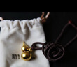 周生生古法黃金項鏈 足金傳承葫蘆吊墜繩鏈款生日禮物91199Z計價(jià)14.95克 曬單實(shí)拍圖