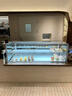 致途致途咖啡店雙層嵌入式吧臺(tái)甜品蛋糕展示柜直角無(wú)邊框西點(diǎn)冷藏柜 雙層無(wú)邊蛋糕柜（支持尺寸定制） 1.8*0.65*1m 曬單實(shí)拍圖