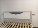 惠尋 京東自有品牌 實(shí)木床現代簡(jiǎn)約雙人床1.8米白色壓紋儲物床1.5臥室 單床【顏色可選,下單請備注】 1.8米x2米(框架結構) 曬單實(shí)拍圖