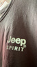 JEEP SPIRIT吉普時尚純棉短袖t恤男士圓領(lǐng)休閑夏季半袖體恤衫百搭透氣上衣 霧蘭色短袖 XXL（建議140-150斤） 曬單實拍圖