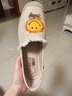 百麗（Belle）董潔同款smiley聯(lián)名漁夫鞋女25新商場款漁悅假期單鞋3YS24BA5 藍(lán)色【董潔同款】 37 (235mm) 曬單實拍圖