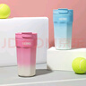 膳魔師（THERMOS）保溫杯400ml男女士?jì)和?16L不銹鋼咖啡保冷水杯子TEME-400S PK 曬單實(shí)拍圖