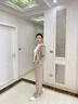 俞兆林（YUZHAOLIN）媽媽秋裝2025新款套裝休閑運動服兩件套中老年女春秋時尚連帽外套 杏色 XL  （推薦108斤以下） 曬單實拍圖
