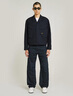 G-STAR RAW25年夏新品Rovic品質(zhì)有型夾克外套潮流舒適純棉耐磨上衣D26192 藍色 L 曬單實(shí)拍圖