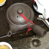 側(cè)把紫砂小壺 純手工紫砂泡茶壺帶過濾網(wǎng)長嘴不燙手家用壺養(yǎng)生功夫茶具復古單柄側(cè)把壺 特大號(約) 370ml 曬單實拍圖