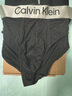 Calvin Klein內(nèi)衣【炫光引力帶】25春夏男士ck光澤腰邊彈力三角內(nèi)褲男NB4126 UB1-太空黑 1條 L 曬單實(shí)拍圖