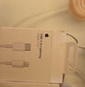 Apple/蘋果 USB-C轉(zhuǎn)閃電接口充電線 -1米 蘋果充電線手機充電線原裝充電線適用于閃電接口iPhone/iPad 曬單實拍圖