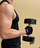 安德瑪（Under Armour）健身手套男擼鐵透氣器械訓(xùn)練單杠硬拉護(hù)掌UA運(yùn)動(dòng)半指手套女防起繭 黑色【硅膠掌墊 防滑耐磨】 M （成人男性） 曬單實(shí)拍圖