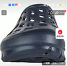 迪卡儂（DECATHLON）游泳男士涼鞋沙灘拖鞋洞洞鞋外穿NABD2027999深藍色網(wǎng)格款41碼 曬單實拍圖