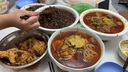 和蓉匯火鍋四寶凈重2斤 固形物70% 冷藏火鍋食材毛肚千層黃喉生鮮套餐 曬單實拍圖