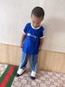 煒俊億足寶寶幼兒園室內鞋兒童小白鞋男童女童春秋軟底入園小童鞋 海軍藍 24 碼內長(cháng)15.3cm 曬單實(shí)拍圖