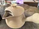 容山堂麥飯石粗陶罐罐茶新款煮茶器帶蓋烤奶茶罐電陶爐圍爐煮茶爐 800ml 麥飯石粗陶煮茶器-帶蓋原 曬單實拍圖