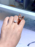 凱麗?！咎貎r】培育鉆石Pt950鉑金求婚鉆石戒指女經(jīng)典六爪七夕節(jié)禮物 Pt950鉑金鉆戒 1克拉DE/VS【NGTC國檢證】 曬單實拍圖