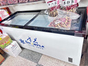 雪花【品牌直銷】冰柜商用冷藏展示保鮮柜冷凍雪糕柜超市大容量玻璃門大型臥式島柜冰糕柜冰淇淋柜 2米島柜【-30℃銅管制冷】一級(jí)節(jié)能 曬單實(shí)拍圖