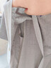 何佳功產后哺乳衣外出女裝夏季短袖上衣喂奶衣韓版孕婦裝夏裝哺乳連衣裙 灰色 M（100-120斤） 曬單實拍圖