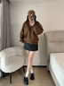 ZHR復(fù)古厚底樂(lè)福鞋女英倫風(fēng)jk小皮鞋女增高軟底通勤單鞋 AY289黑色37 曬單實(shí)拍圖