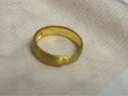 周六福（ZLF）七夕禮物  足金999戒指黃金情侶對(duì)戒天生一對(duì) 計(jì)價(jià) 男戒18號(hào)-6.37g 曬單實(shí)拍圖