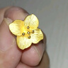 周生生 黃金耳釘足金繡球花耳環(huán) 生生有囍結(jié)婚套裝 三金 86594E  計(jì)價(jià) 4.5克(含工費(fèi)200元) 曬單實(shí)拍圖