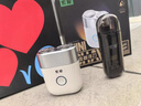 索愛(ài)合金電動(dòng)剃須刀刮胡刀便攜式胡須刀全身水洗送禮生日禮物 白色禮盒裝【送鼻毛修剪器】 曬單實(shí)拍圖