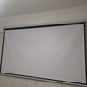 快朵小屋（KUAIDUOXIAOWU）100英寸16:9白玻纖手拉自鎖幕手拉式回彈升降幕布窗簾式投影儀幕布家用高清投影屏幕極米堅(jiān)果當(dāng)貝 曬單實(shí)拍圖