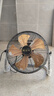 長(cháng)城電風(fēng)扇趴地扇工業(yè)電風(fēng)扇強力大風(fēng)量落地扇商用坐地扇家用臺式扇工廠(chǎng)大功率風(fēng)扇臺式扇工地 18寸黑色趴地扇【四檔 五葉】強風(fēng) 曬單實(shí)拍圖