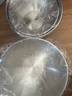 蘇德樂316食品級不銹鋼和面盆洗菜打蛋盆家用廚房涼拌沙拉料理盆直邊盆 23-25-28cm【三件套】 曬單實拍圖