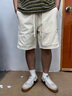 特大碼300斤短褲男美式重磅五分運動(dòng)籃球褲男寬松大碼沙灘褲中褲 D37黑色 7XL 體重 240-270斤 曬單實(shí)拍圖