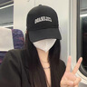 法派棒球帽男女寬帽檐顯臉小大頭圍鴨舌帽遮陽帽子 黑色  M 55-60 曬單實(shí)拍圖