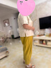 俞兆林中老年女40-50歲復(fù)古棉麻短袖T恤套裝女亞麻寬松休閑兩件套媽媽裝 麻本上衣+芥末黃褲 均碼 L（100-110斤）） 曬單實拍圖