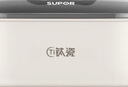 蘇泊爾（SUPOR）電磁爐電火鍋可換鍋具家用多功能鍋2200W大功率IH加熱猛火速沸分體式電熱鍋涮烤一體火鍋鍋電炒鍋 6L【電磁爐底座丨可換鍋】0氟鈦陶不沾 曬單實拍圖