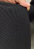 名創(chuàng)優(yōu)品（MINISO）2025夏季新款重磅華夫格翻領(lǐng)polo衫簡(jiǎn)約純色短袖t恤男 黑 2XL 曬單實(shí)拍圖