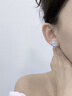 Arsis曦海冰藍耳釘女原創(chuàng  )設計時(shí)尚簡(jiǎn)約百搭耳飾耳環(huán)送女友生日禮物 曦海冰藍耳釘 曬單實(shí)拍圖