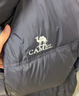 駱駝火山羽絨服男【王俊凱同款】王者凱甲2.0情侶外套冬城市輕戶(hù)外 暗夜黑/暗夜黑，男女同款 XL 曬單實(shí)拍圖