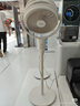 美的（Midea）【暴風(fēng)循環(huán)】空氣循環(huán)扇大風(fēng)量搖頭電風(fēng)扇家用臺(tái)式落地扇輕音臥室節(jié)能小風(fēng)扇柔風(fēng)輕羽扇 FGA24TQ 曬單實(shí)拍圖