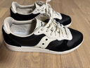 Saucony索康尼BULLET CT復(fù)古德式訓(xùn)練鞋男女經(jīng)典休閑板鞋 黑米  42  曬單實拍圖