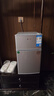 奧克斯小冰箱家用小型迷你冷藏冷凍兩用出租房宿舍用節(jié)能省電寢室辦公室電冰箱 【熱賣款 升級(jí)凈化去味】22A126DW銀 曬單實(shí)拍圖