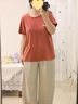 MsShe【面膜軟牛仔褲】大碼女裝2025新款夏季胖mm巨顯瘦喇叭褲子 錐形褲-純白色現(xiàn)貨 2XL 曬單實(shí)拍圖