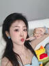 BJYL藍色花朵耳釘女彩色多巴胺大花藝術感耳環(huán)2025新款高級感百搭耳飾 藍色花朵耳釘（一對） 曬單實拍圖