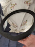 BIMLL B Alcantara汽車方向盤套四季通用把套防滑翻毛皮寶馬奔馳特斯拉  曬單實(shí)拍圖