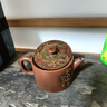 欽州坭興陶茶壺  龍行好運漫山龍壺  廣西名家純手工紫陶功夫茶具 龍行好運 150ml 曬單實(shí)拍圖